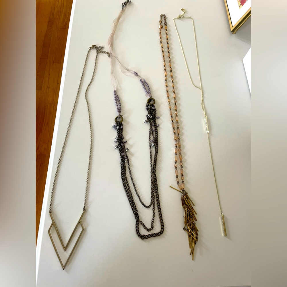 Anthropologie necklaces - $7